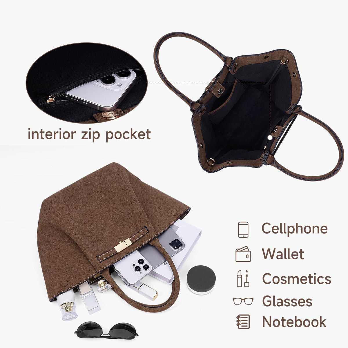 Bolso tote vintage