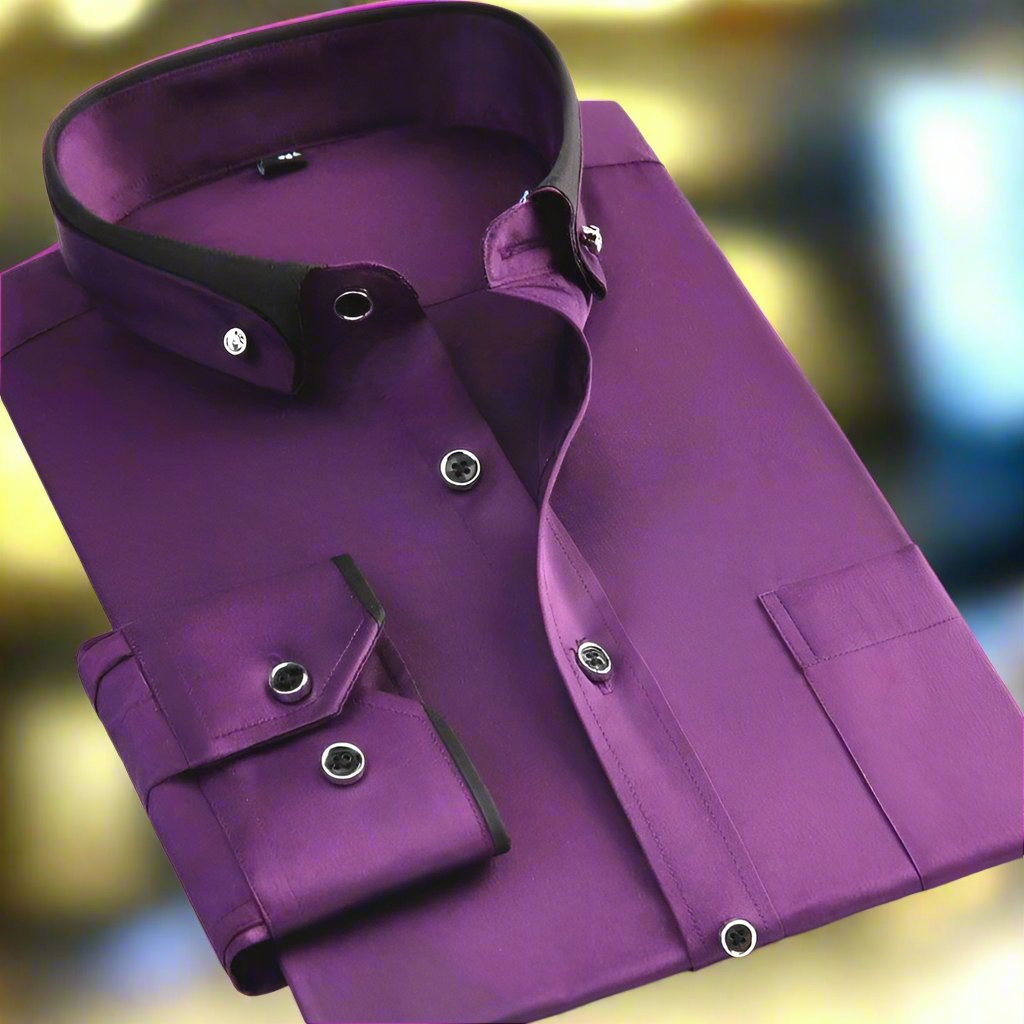 REAL | Camisa elegante de manga larga