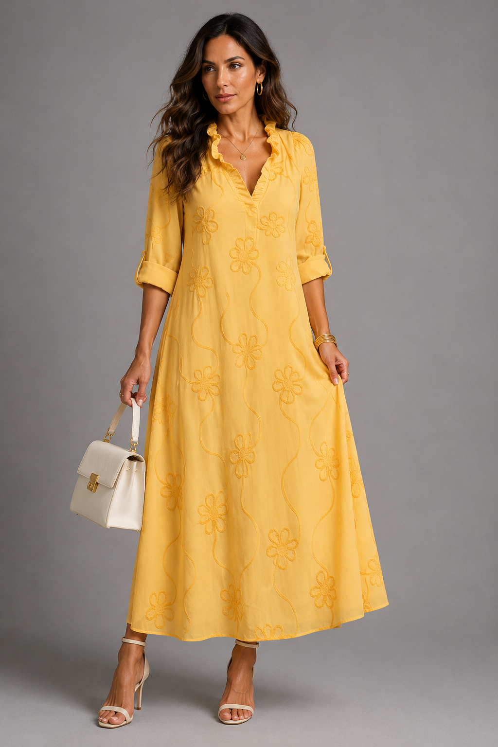 Sonia | Vestido de verano con estampado floral