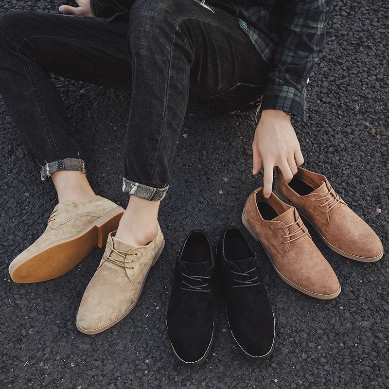 Roma | Zapatos Oxford de ante