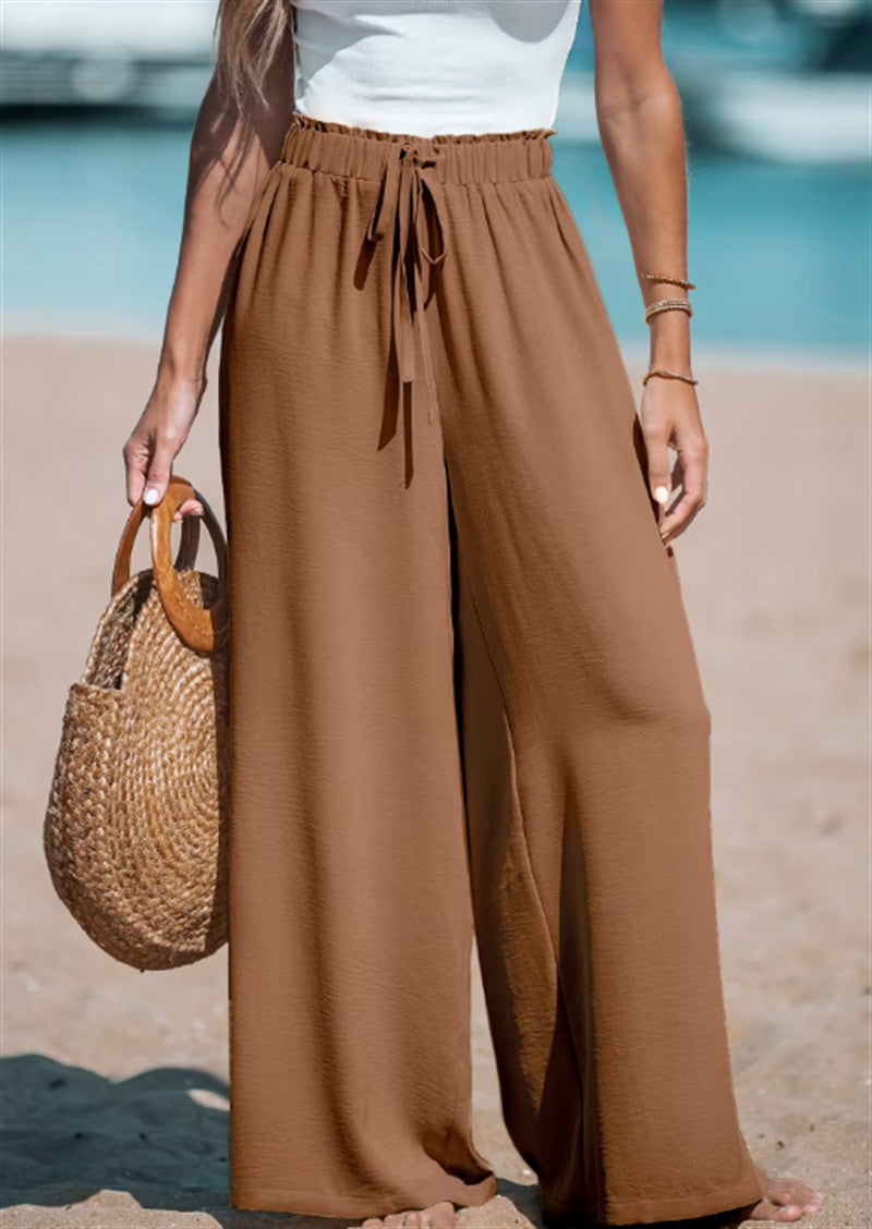 Pantalón playero ancho y cómodo