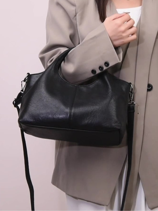 Bolso retro de polipiel