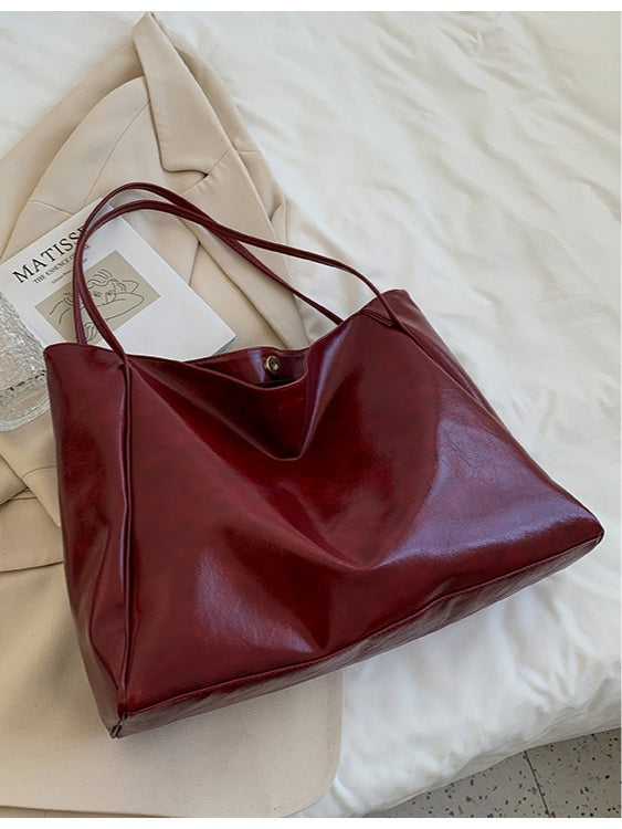 Bolso bandolera efecto piel
