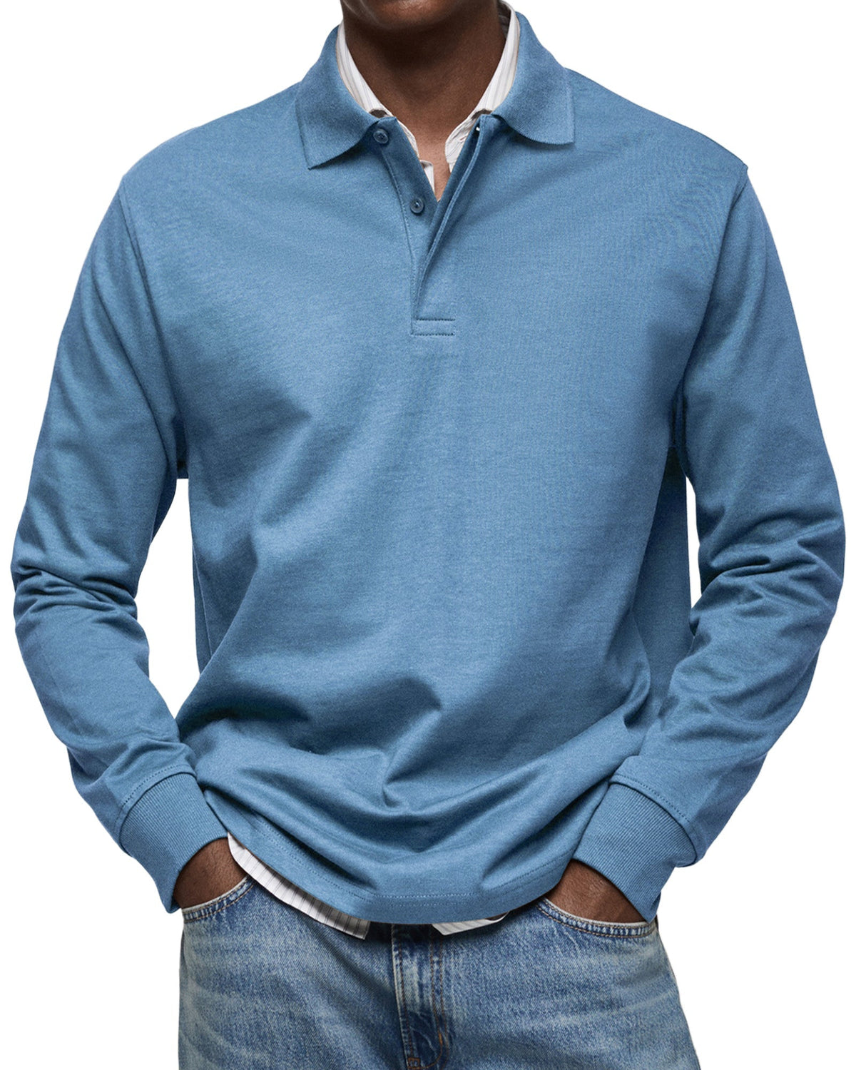 Alberto | Polo elegante de manga larga