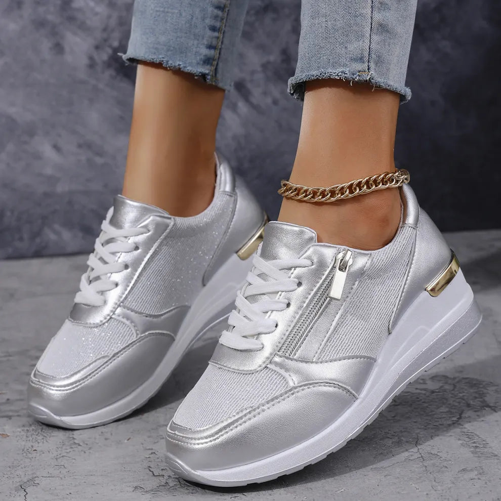 Julia | Zapatos con cordones y cierre lateral