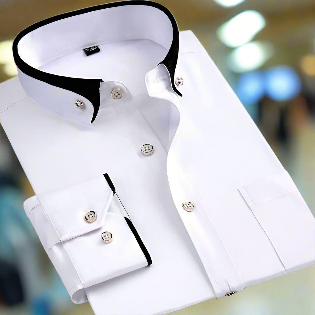 REAL | Camisa elegante de manga larga