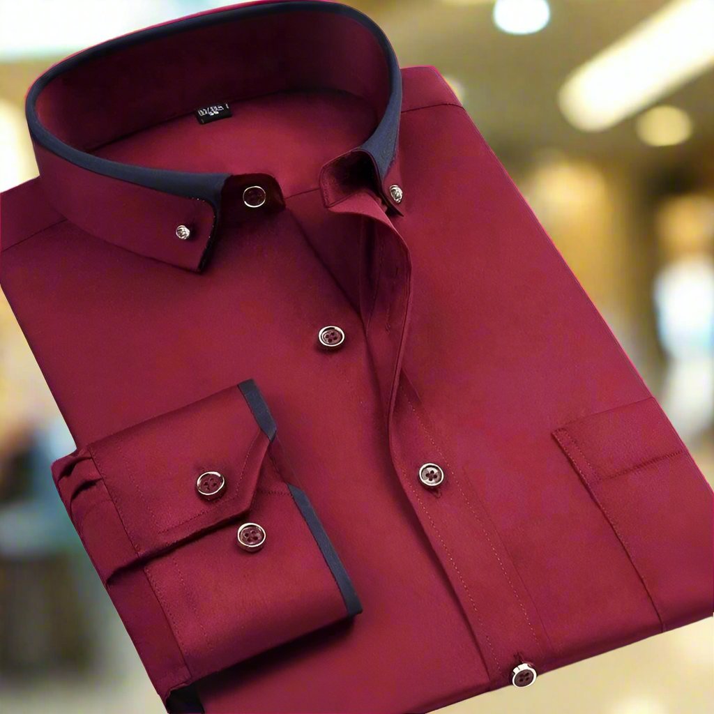 REAL | Camisa elegante de manga larga