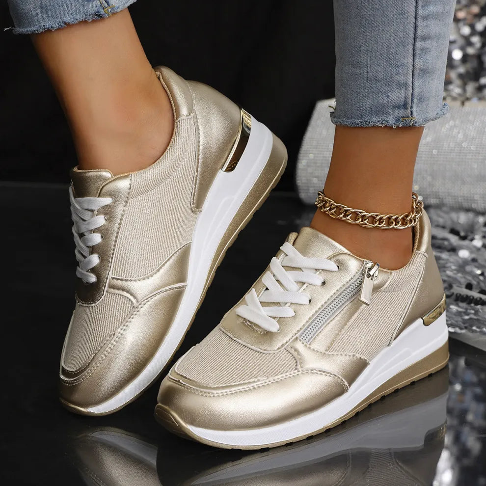Julia | Zapatos con cordones y cierre lateral