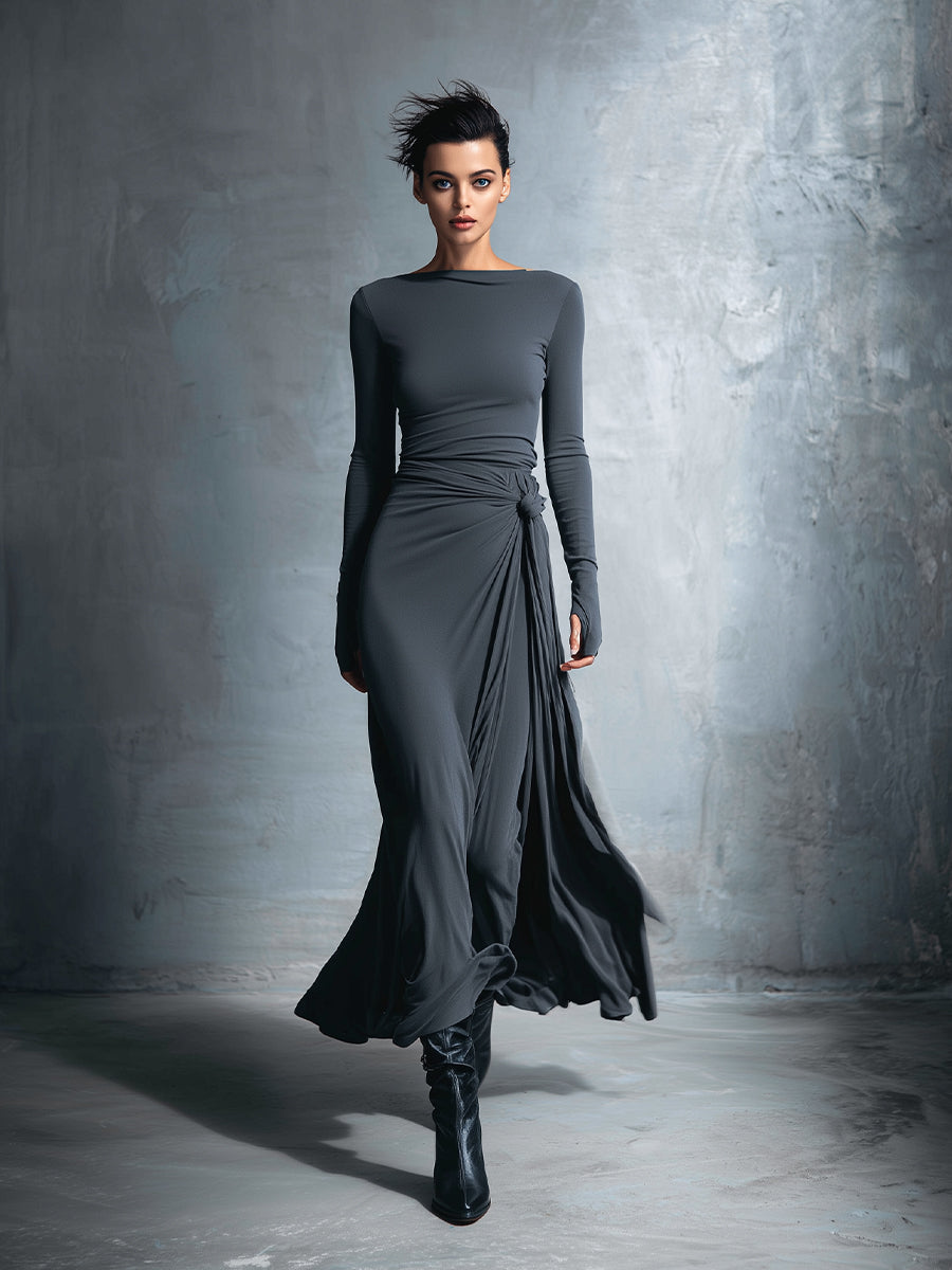 REAL | Vestido largo Naiara exclusivo