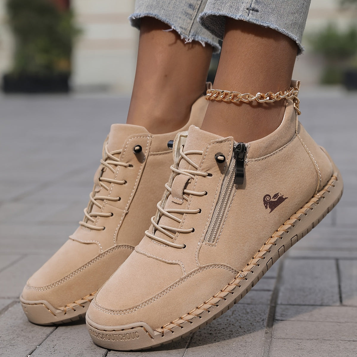 Lisa | Zapatos cómodos con cremallera