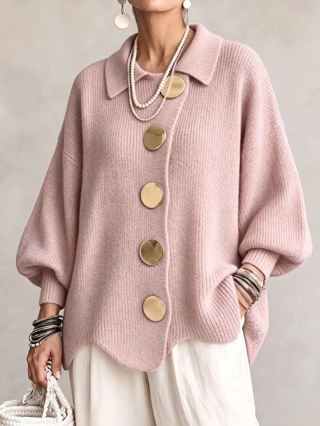 REAL | Cárdigan oversize de edición limitada