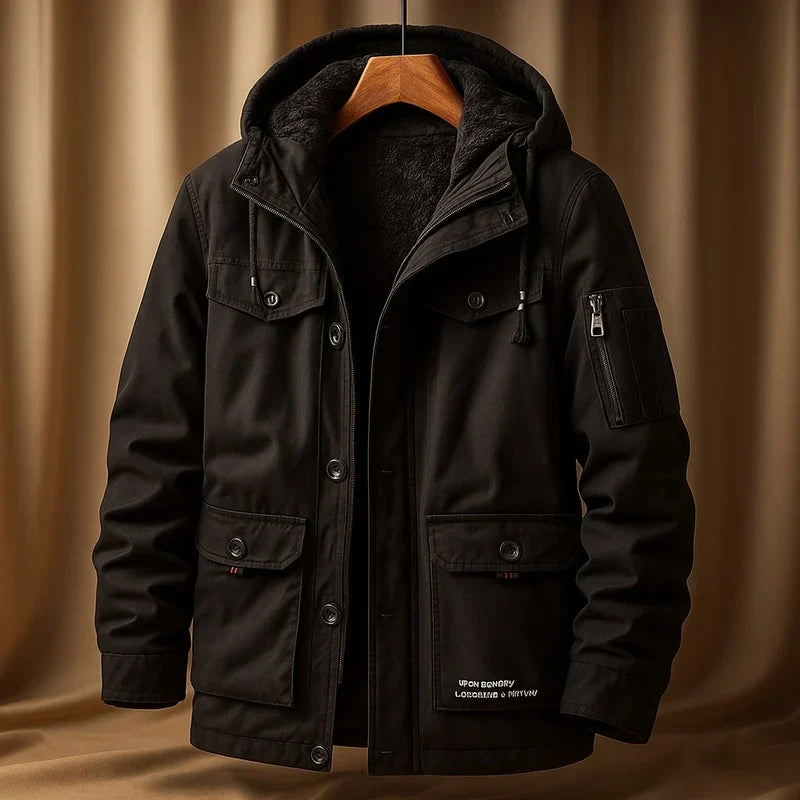 REAL | Chaqueta urbana con capucha