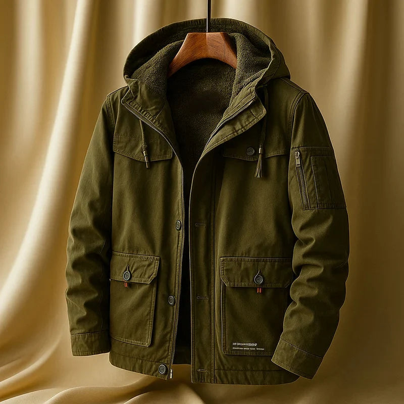 REAL | Chaqueta urbana con capucha