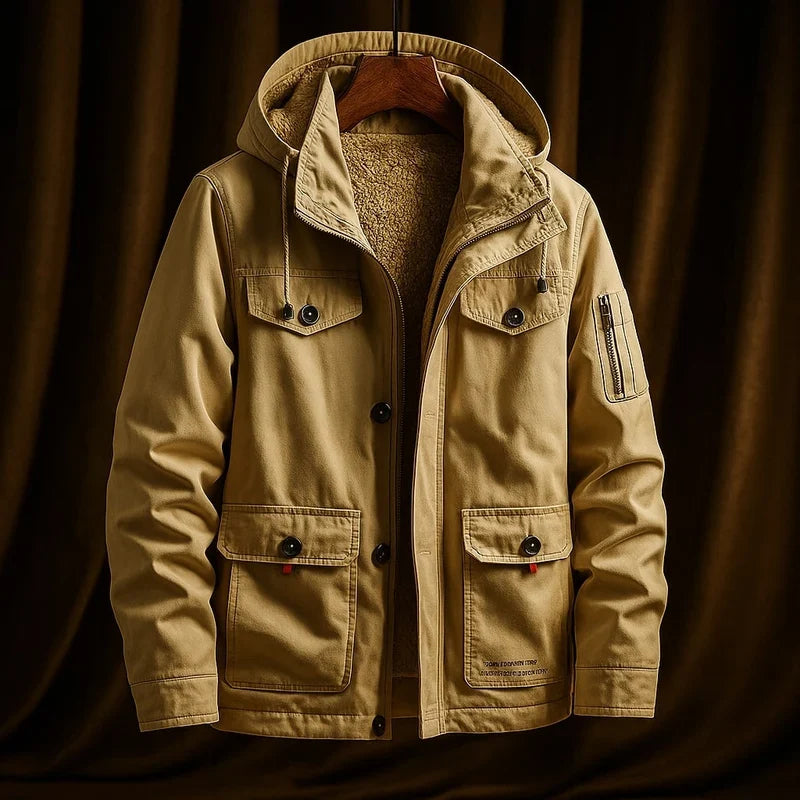 REAL | Chaqueta urbana con capucha