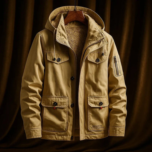 REAL | Chaqueta urbana con capucha