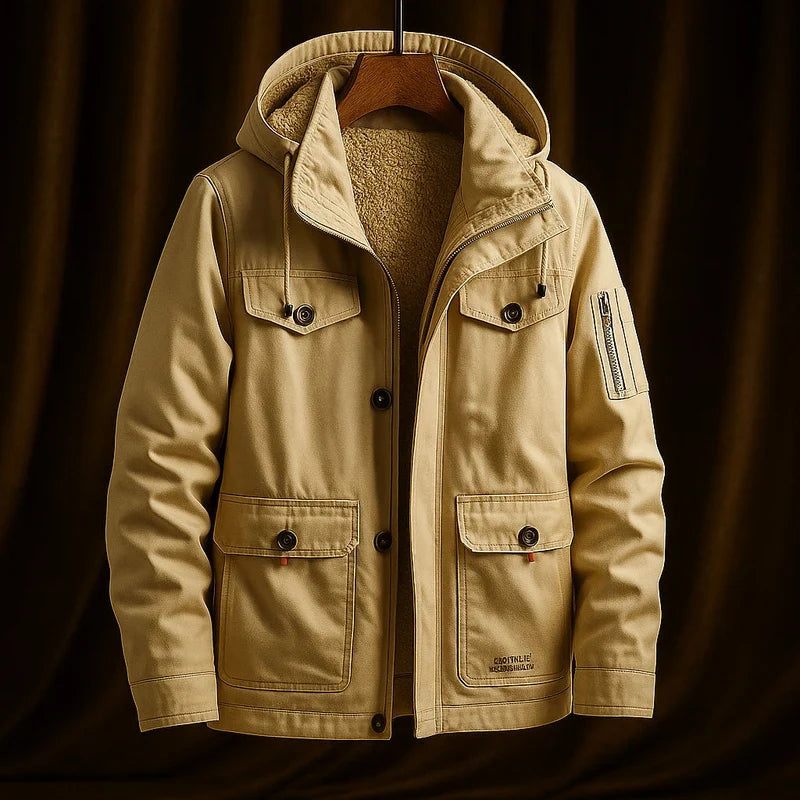 REAL | Chaqueta urbana con capucha