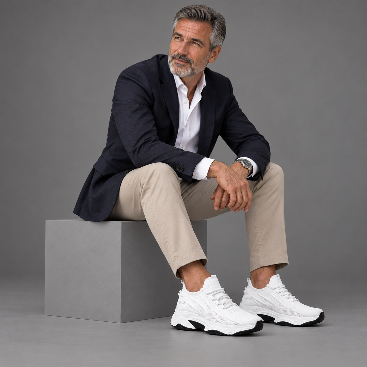 REAL | Zapatillas urbanas exclusivas (+10 cm)