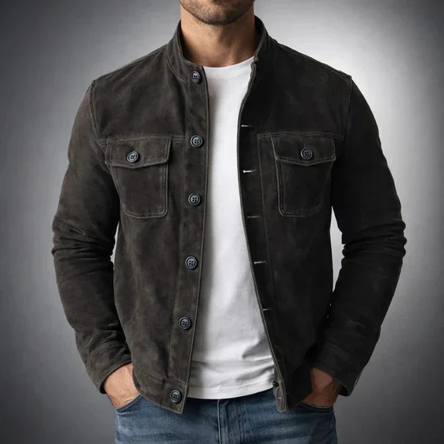 Lorenzo | Chaqueta clásica de ante