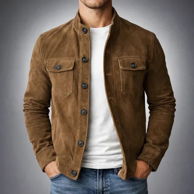 Lorenzo | Chaqueta clásica de ante