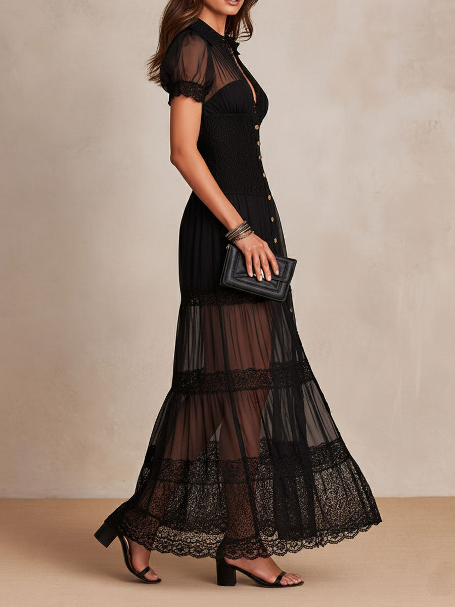 Juliette | Vestido largo de encaje