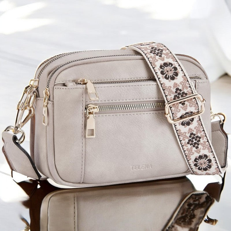 Elena | Bolso de hombro de piel