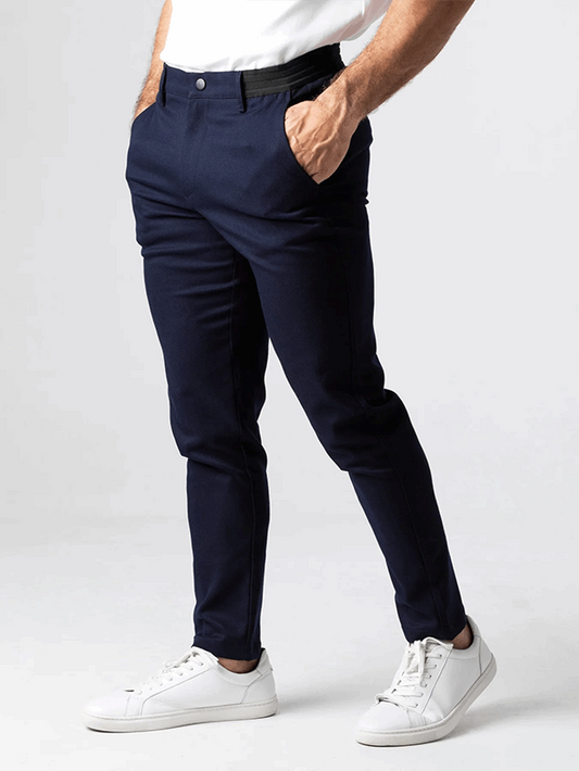 Mariano | Pantalones chinos azul oscuro