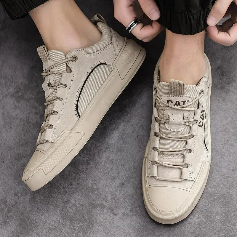REAL | Zapatillas urbanas de piel