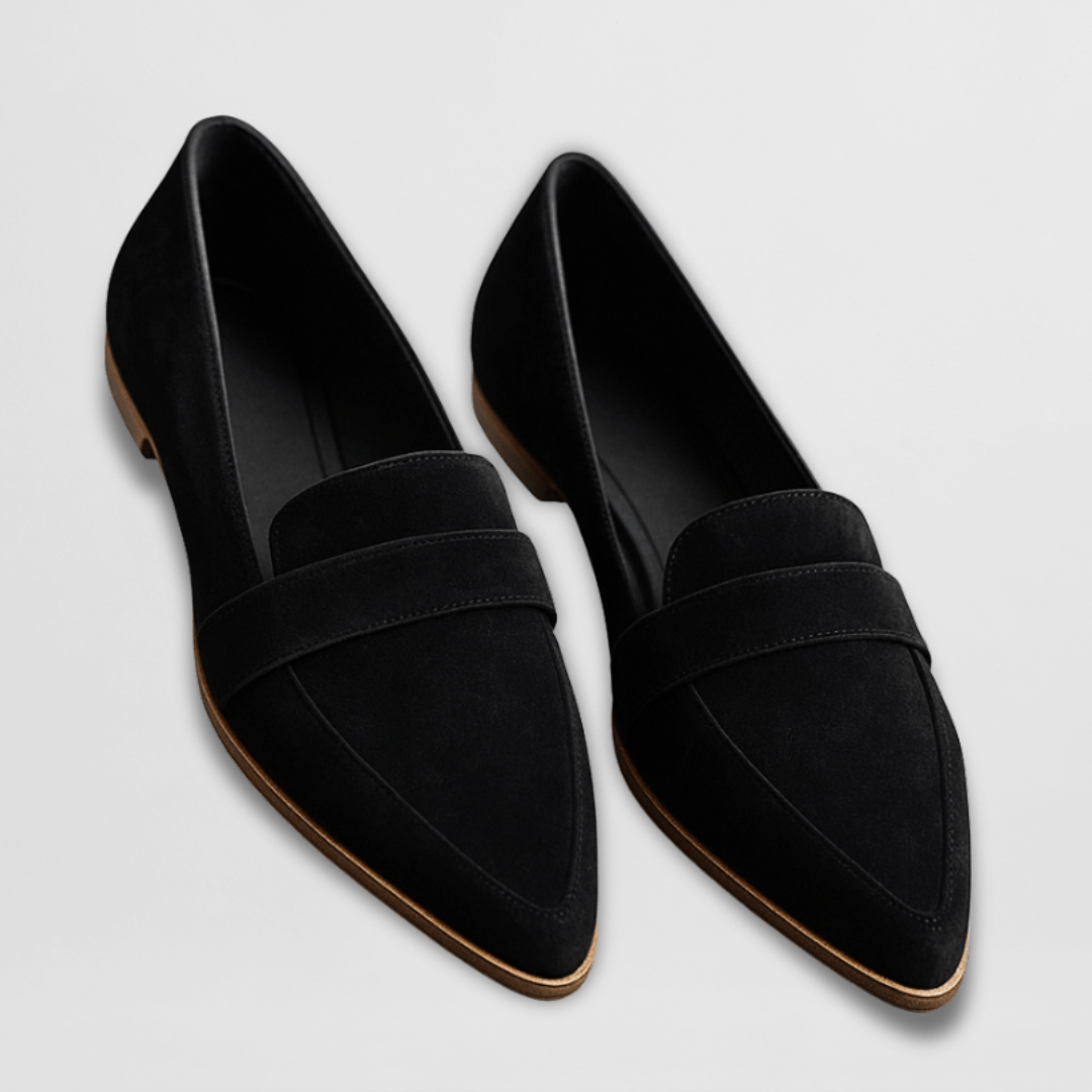 Teresa | Mocasines de efecto ante