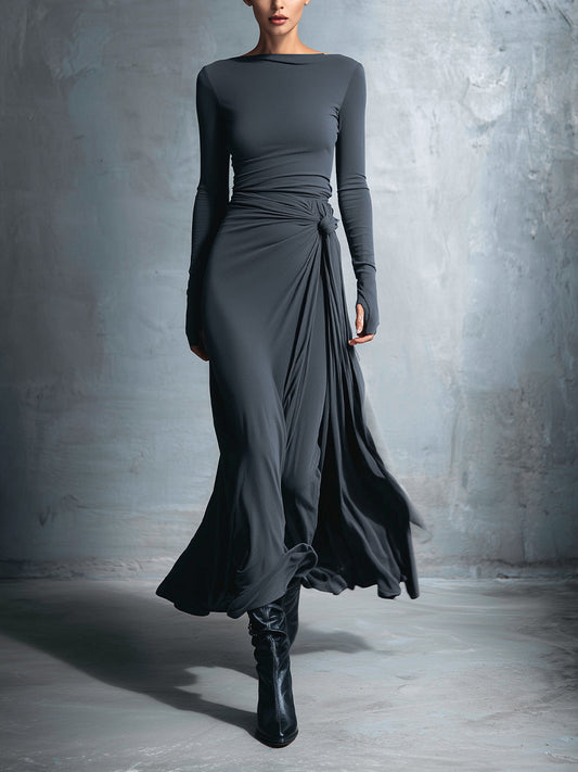 REAL | Vestido largo Naiara exclusivo