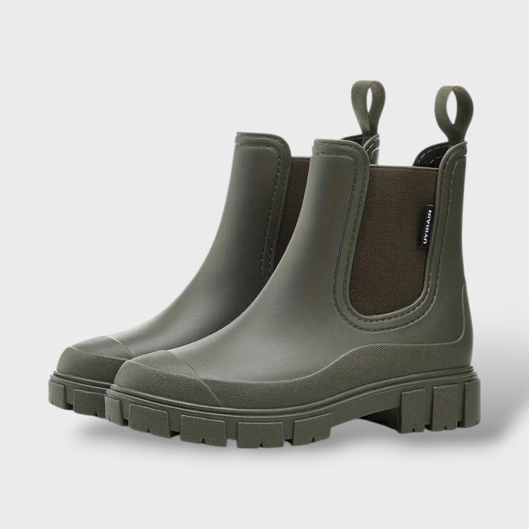 Botas de agua impermeables para mujer