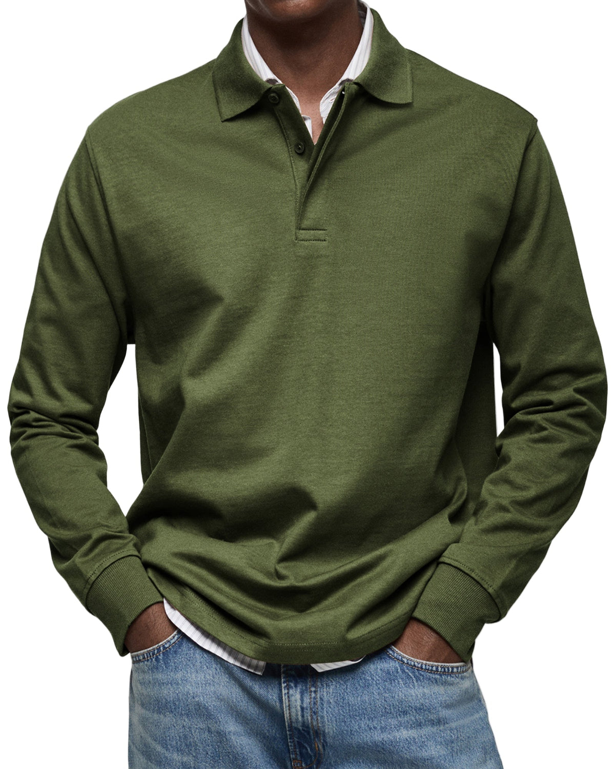Alberto | Polo elegante de manga larga