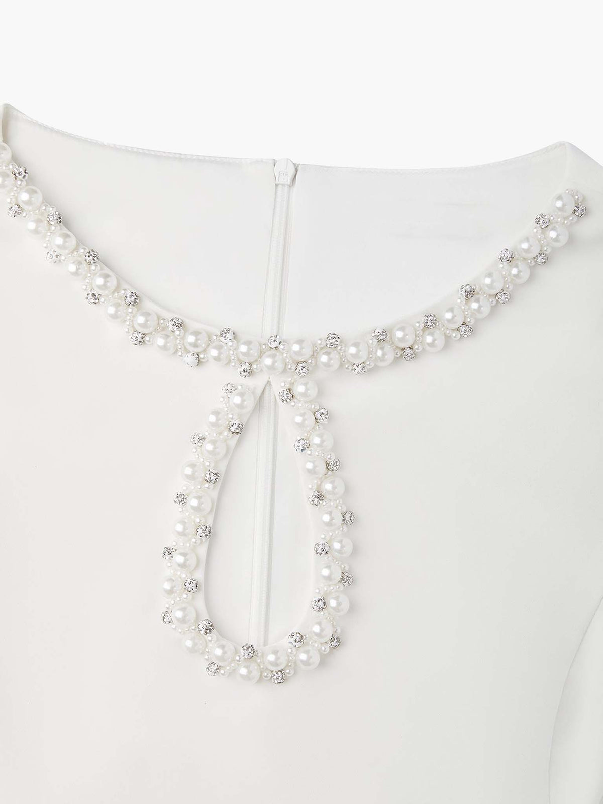 Minivestido elegante sin mangas con abertura