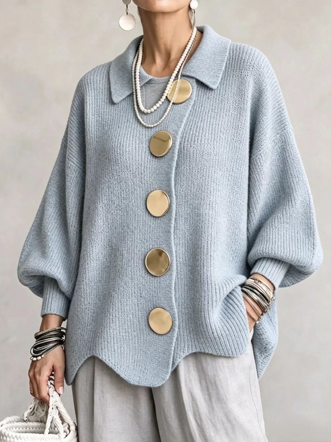 REAL | Cárdigan oversize de edición limitada