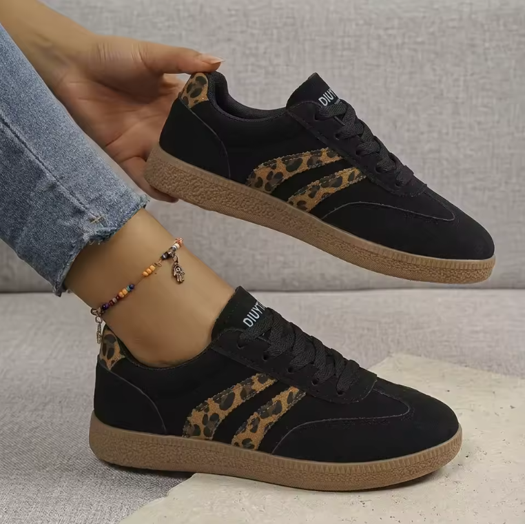 Zapatos con Estampado de Leopardo Exclusivo