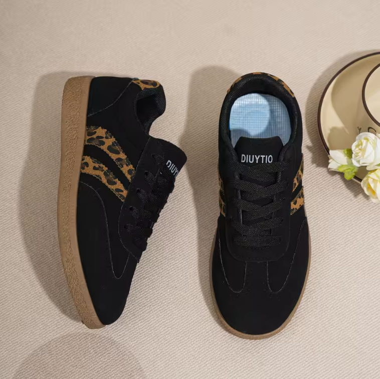 Zapatos con Estampado de Leopardo Exclusivo
