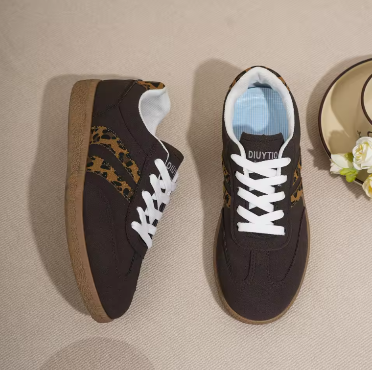 Zapatos con Estampado de Leopardo Exclusivo