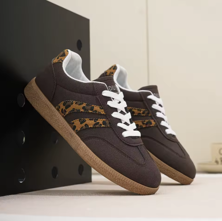 Zapatos con Estampado de Leopardo Exclusivo