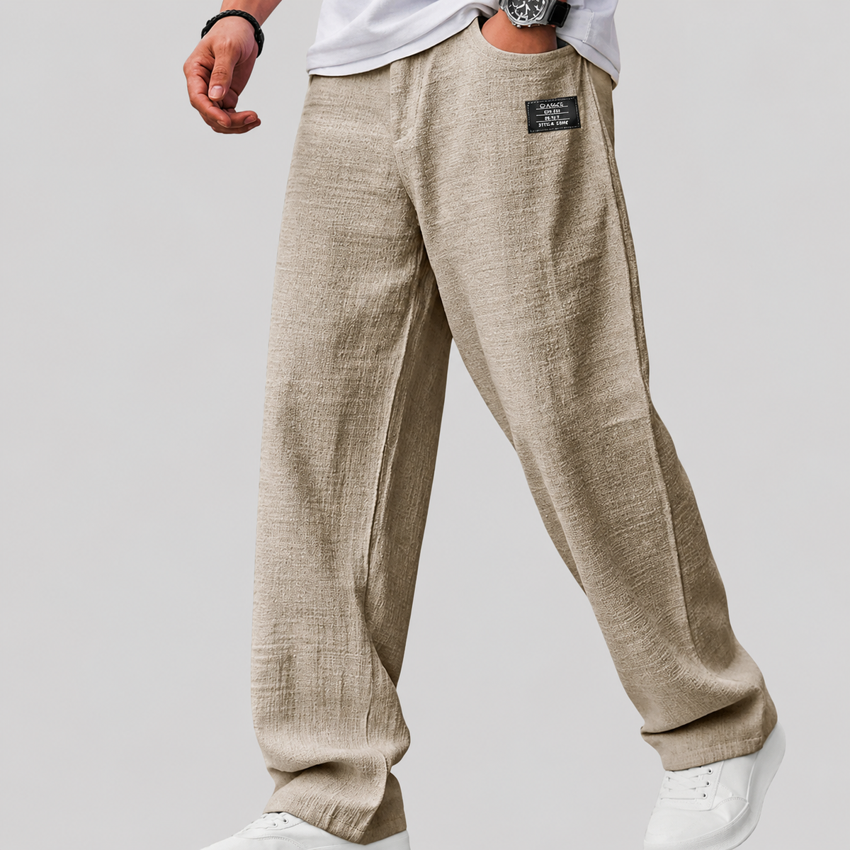Marco | Pantalones casual de lino