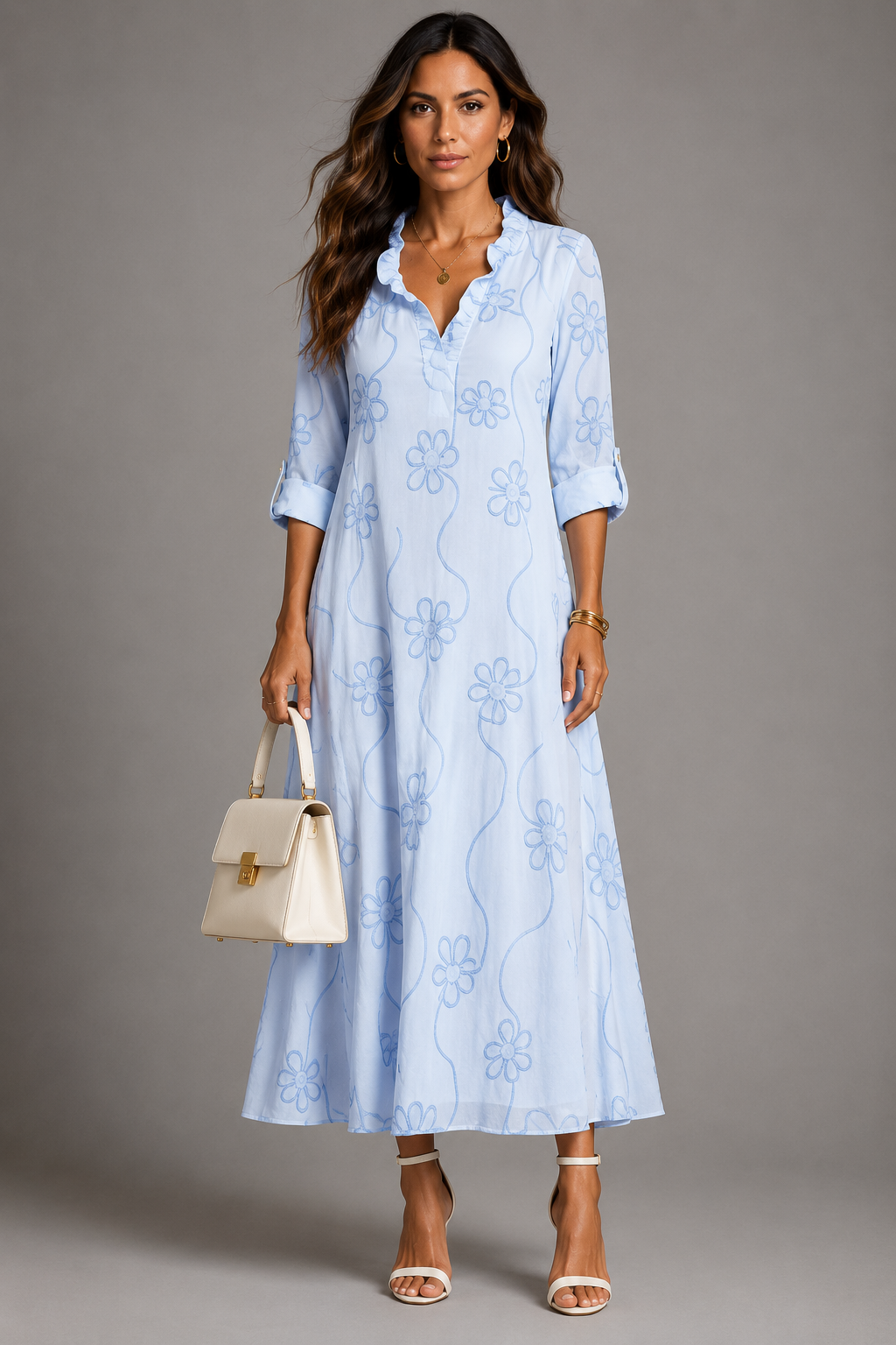 Sonia | Vestido de verano con estampado floral