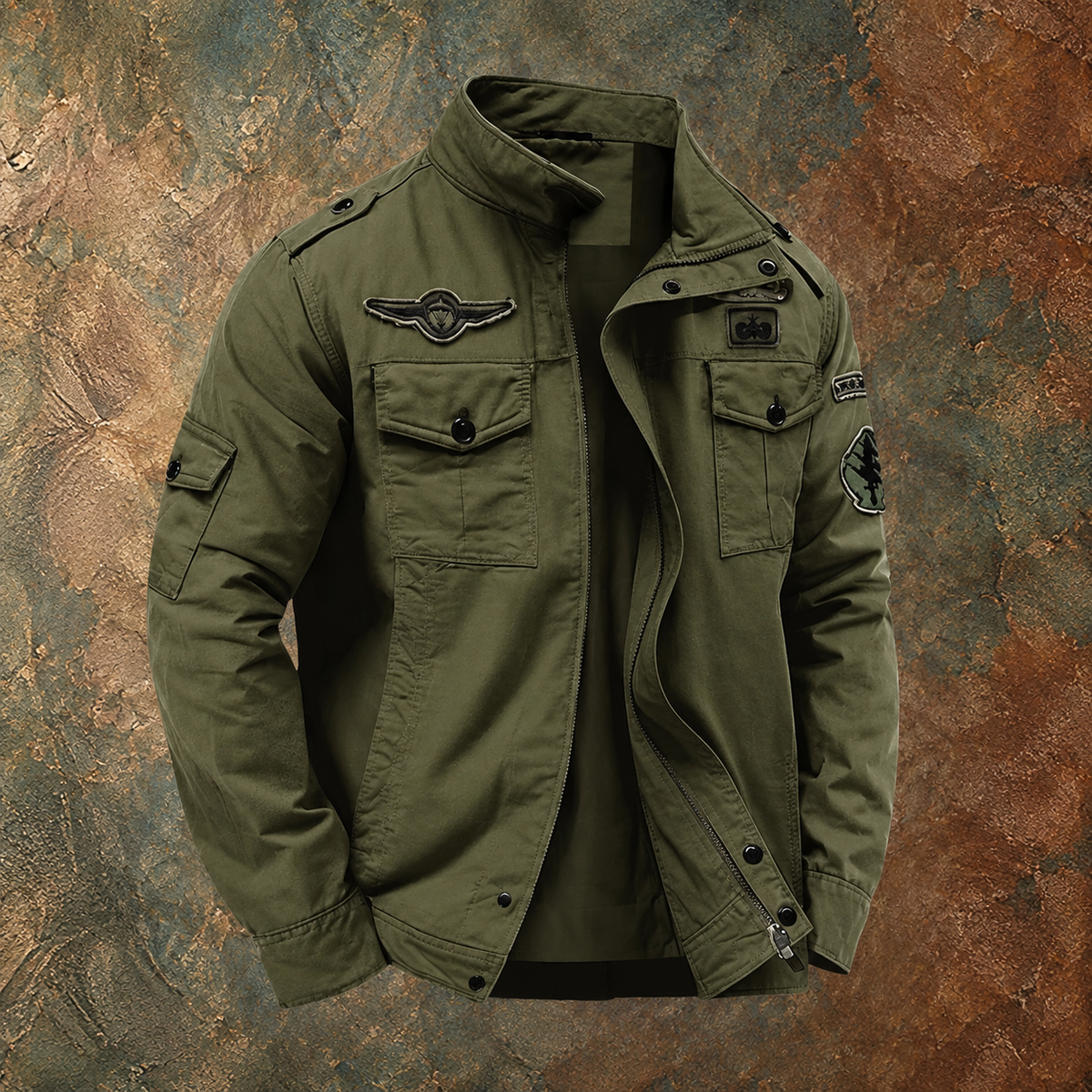 REAL | Chaqueta de estilo militar