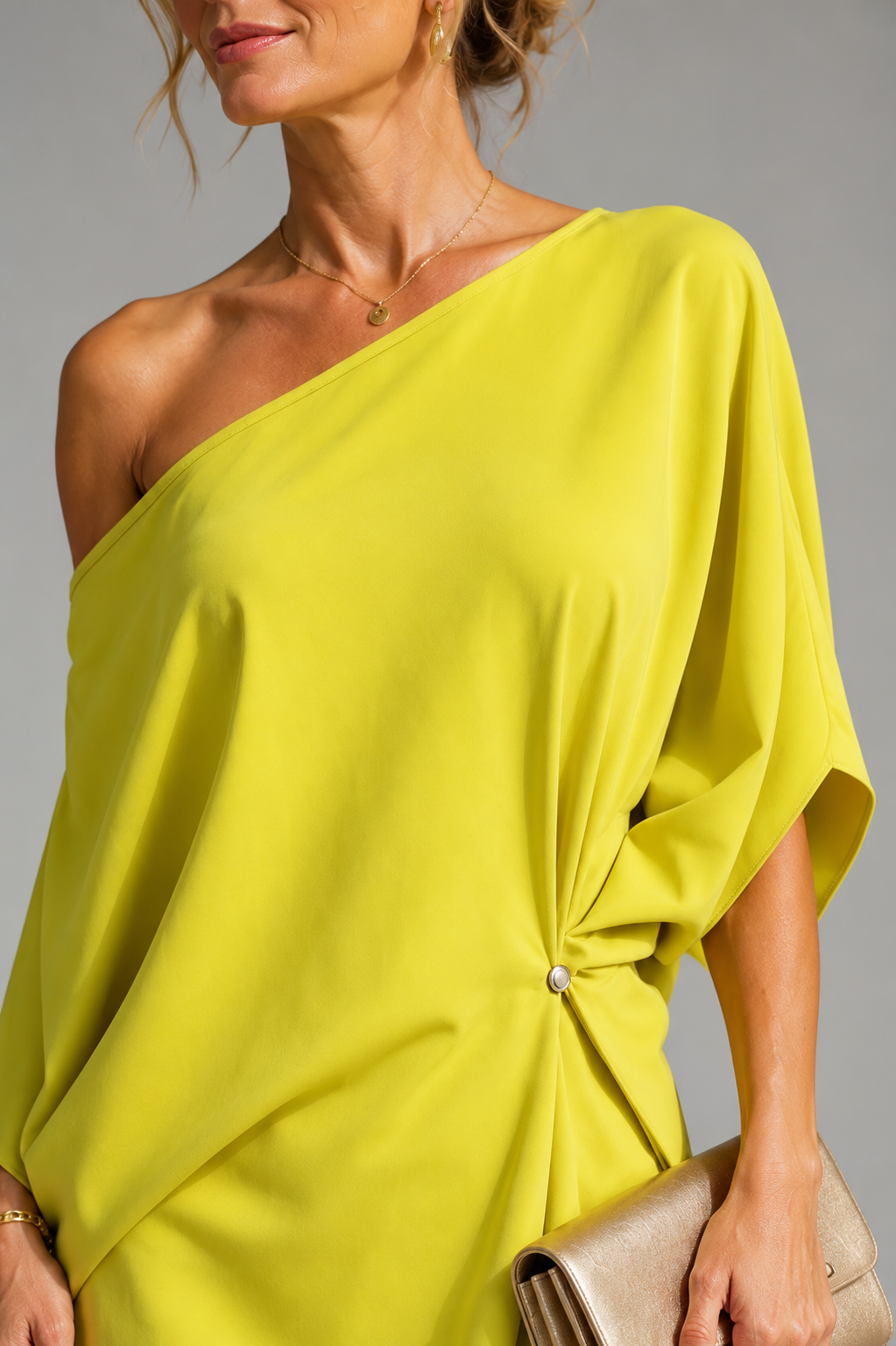 Camila | Vestido fluido asimétrico