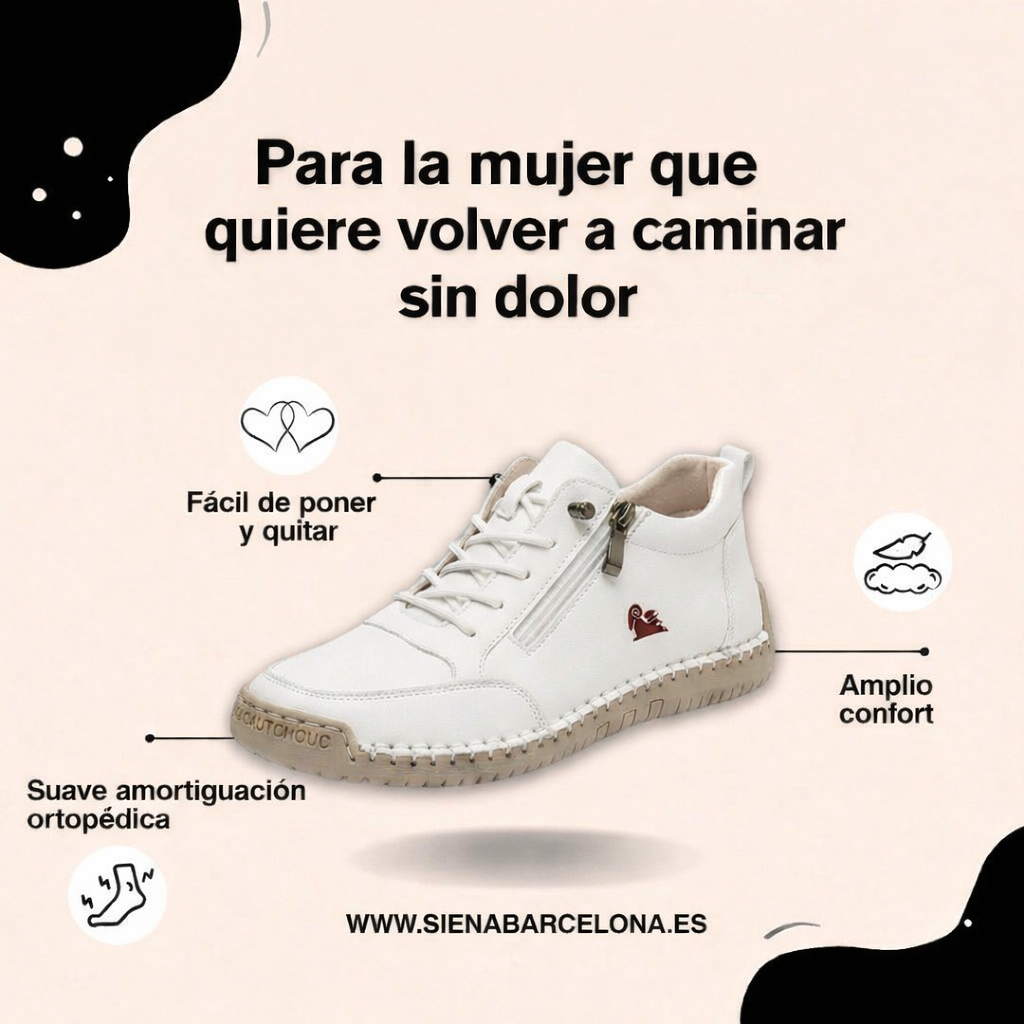 Lisa | Zapatos cómodos con cremallera