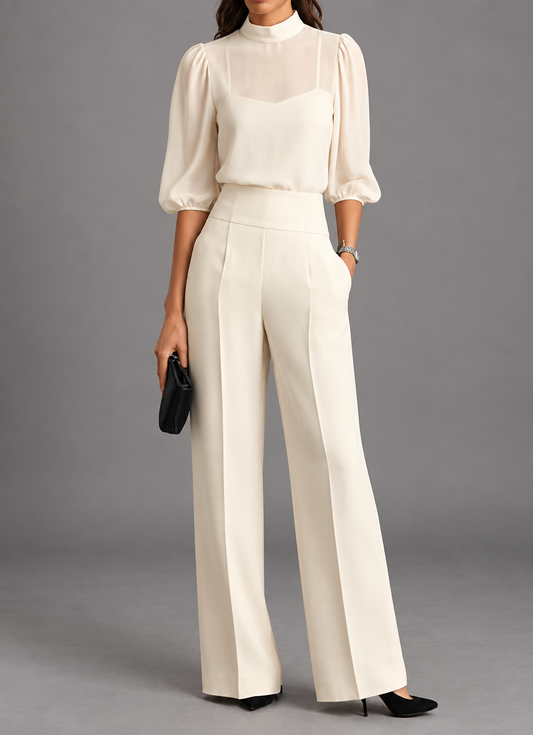 Pilar | Conjunto elegante de tres piezas