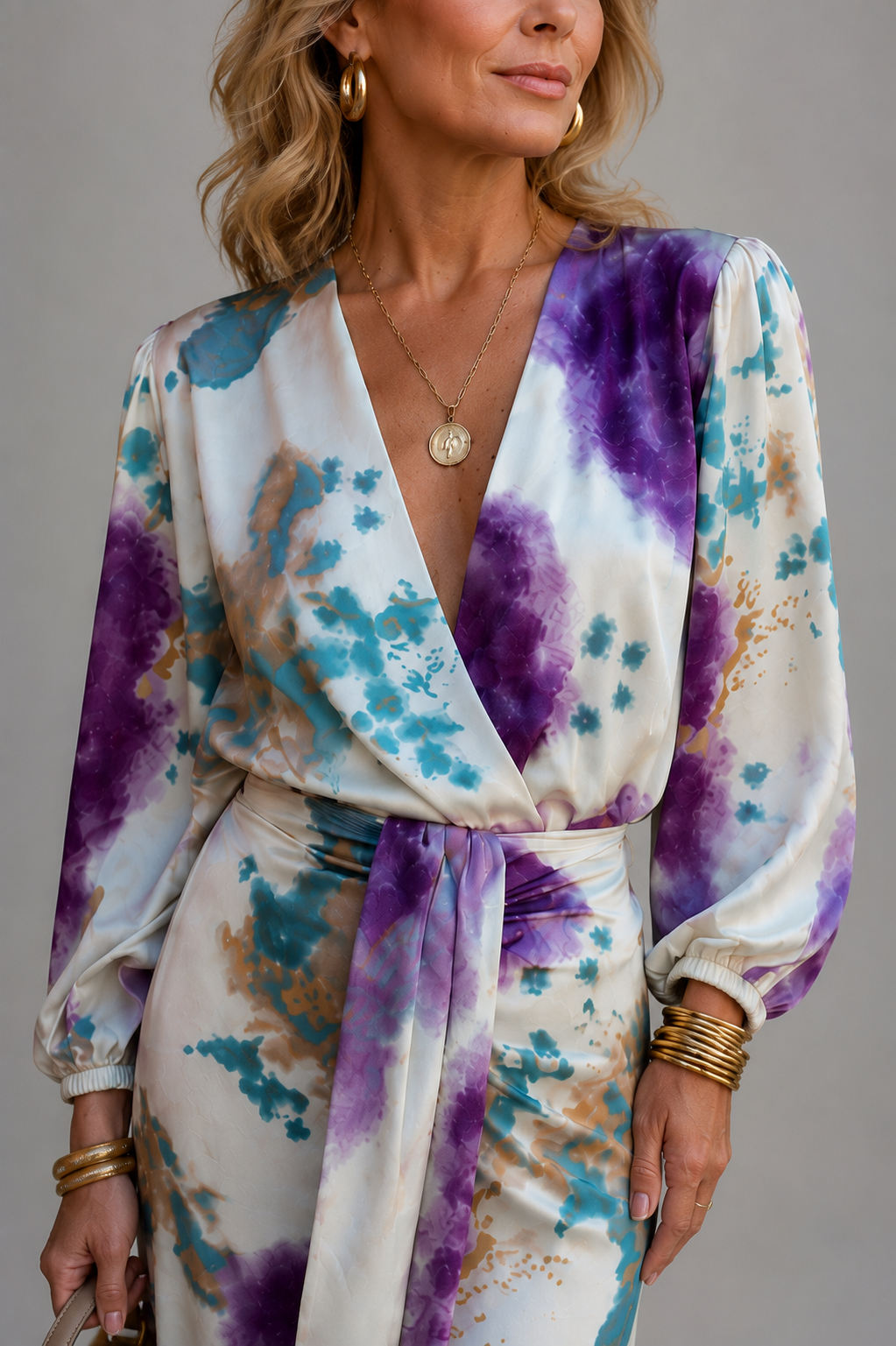 Cristina | Conjunto elegante de falda larga y top