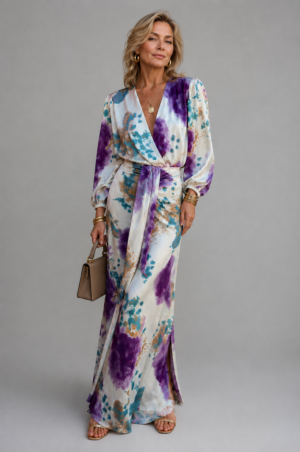Cristina | Conjunto elegante de falda larga y top