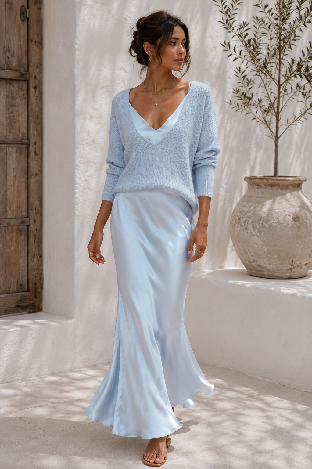 Alma | Vestido elegante de satén