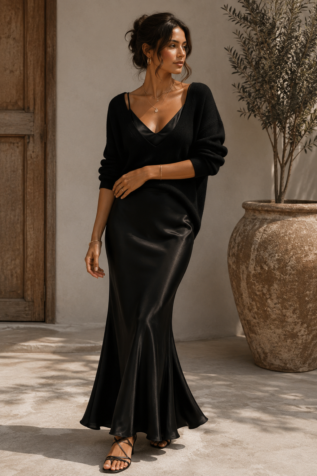 Alma | Vestido elegante de satén
