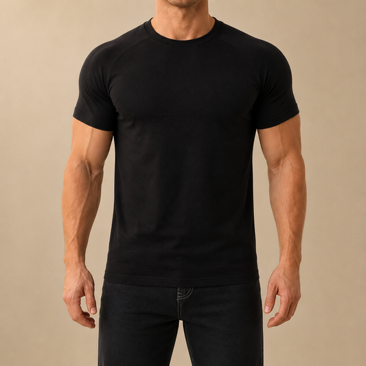 Camiseta deportiva raglán