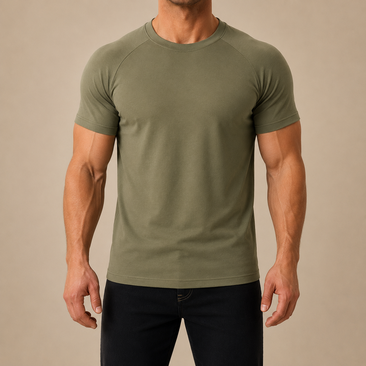 Camiseta deportiva raglán