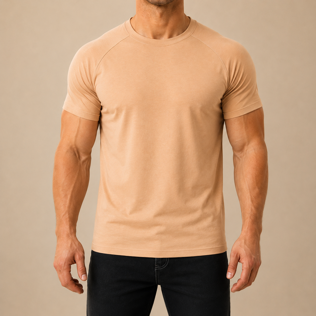 Camiseta deportiva raglán